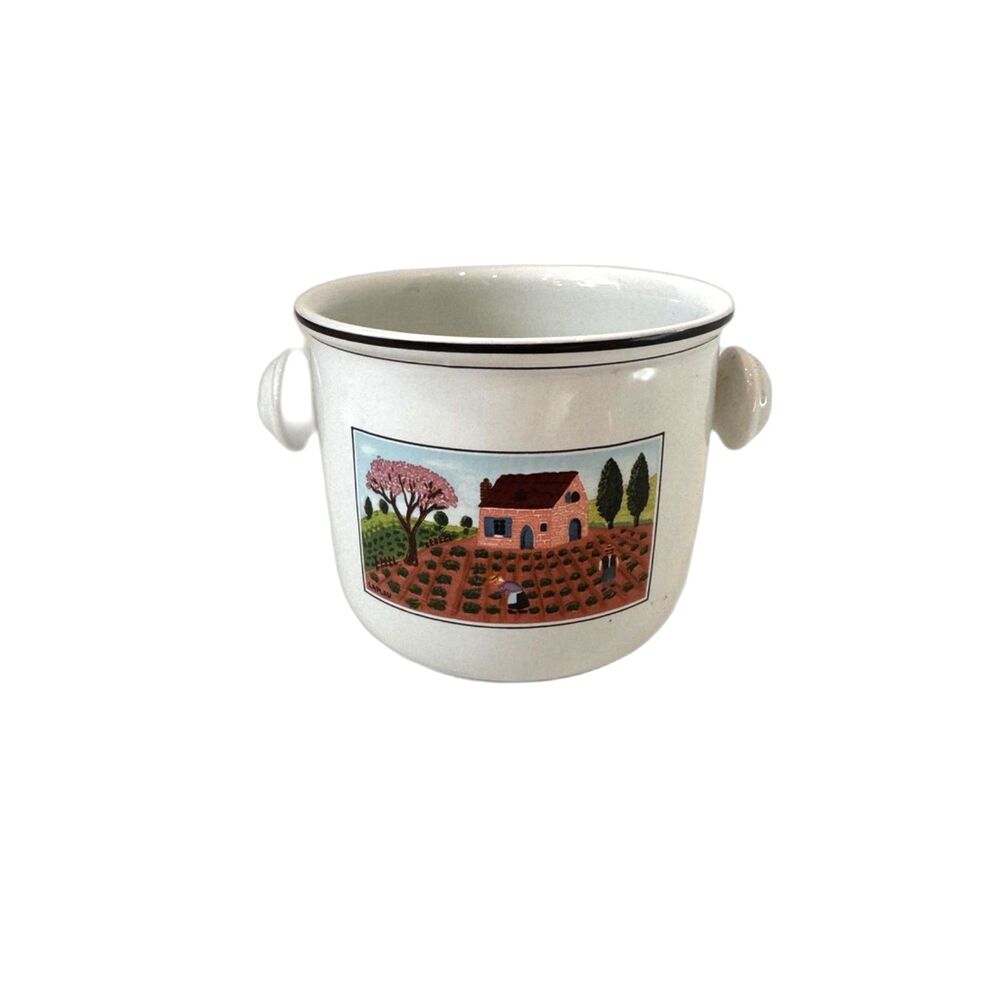 Villeroy & Boch Design Naif Laplau Farm Cachepot Planter Luxembourg Porcelain